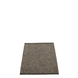 Pappelina SAM Rug - Black / Walnut