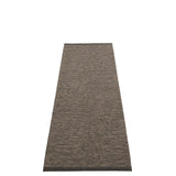 Pappelina SAM Rug - Black / Walnut