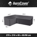 AeroCover for L-Shaped Corner Sofa Long Right 210 x 270 x 90 cm