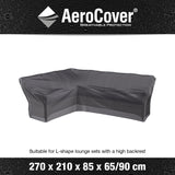 AeroCover for L-Shaped Corner Sofa Long Right 210 x 270 x 90 cm