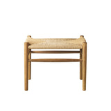 FDB MOBLER J83 Stool - [Wood / Paper Cord Weave]