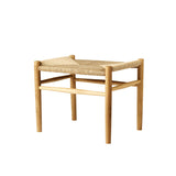 FDB MOBLER J83 Stool - [Wood / Paper Cord Weave]