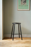 FDB MOBLER J27C Stool - [Wood]