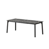 POINTHOUSE COMBO Extendable Dining Table [Black/Grey]