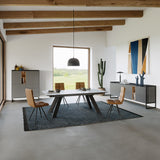 KOBE-3 Dining Room Set with Table, Chairs & 2 Sideboards