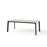 POINTHOUSE DROP Extendable Dining Table [Black/White]