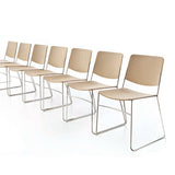 LINK 60X Stackable Conference Chairs [Oak] - Set of 12