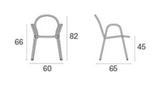 EMU RONDA Armchairs - [Set of 4]