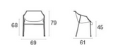 EMU HEAVEN Table with 2 Chairs