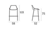 EMU Round Bar Stool [Set of 2]