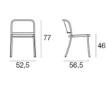 EMU CAFE Chair [Set of 4]