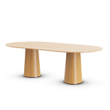 TON P.O.V. Oval Dining Table 464 - [120 x 240 cm]