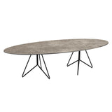 AKANTE OGIVE Oval Coffee Table