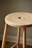 FDB MOBLER J27C Stool - [Wood]