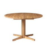 FDB MOBLER C69E Round Table 120 cm - [Oak]