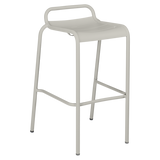 FERMOB Luxembourg Low Back Bar Stool [Set of 4]